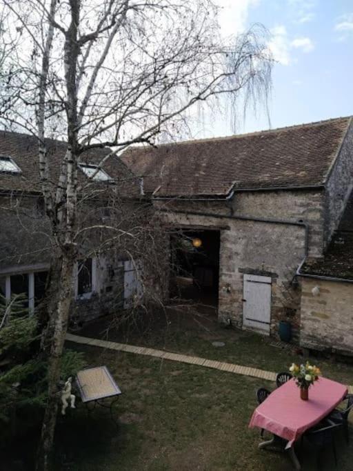 Superbe Appartement Dans Charmant Corps De Ferme Acheres-la-Foret Eksteriør bilde