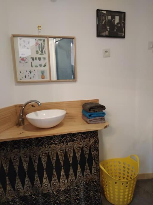 Superbe Appartement Dans Charmant Corps De Ferme Acheres-la-Foret Eksteriør bilde