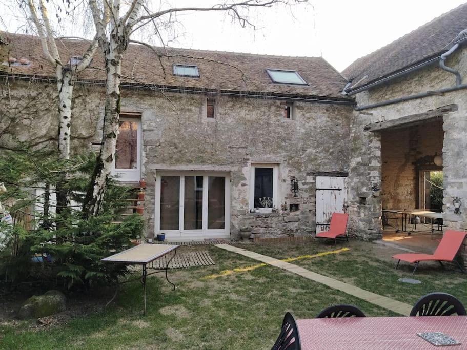 Superbe Appartement Dans Charmant Corps De Ferme Acheres-la-Foret Eksteriør bilde