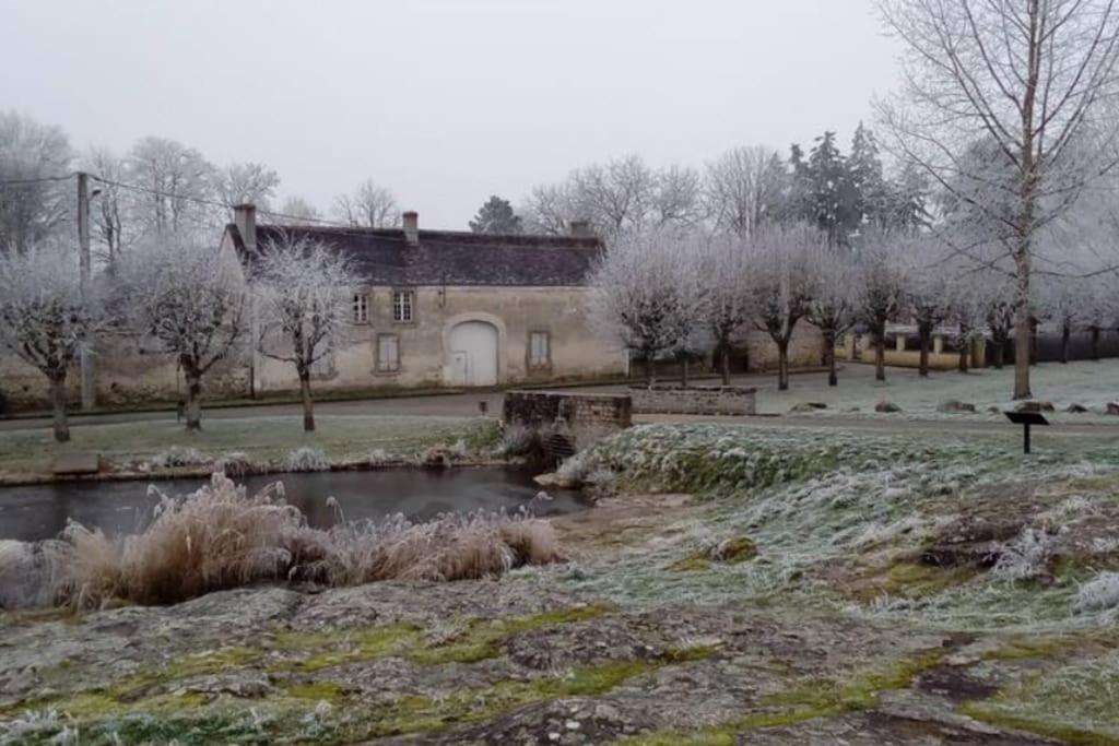 Superbe Appartement Dans Charmant Corps De Ferme Acheres-la-Foret Eksteriør bilde