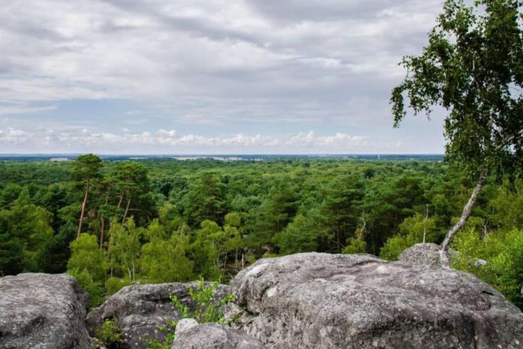 Superbe Appartement Dans Charmant Corps De Ferme Acheres-la-Foret Eksteriør bilde